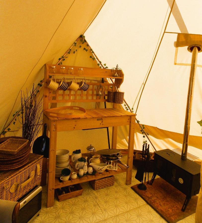 Hope Cottage Bell Tent Retreat Ashbourne  Eksteriør billede