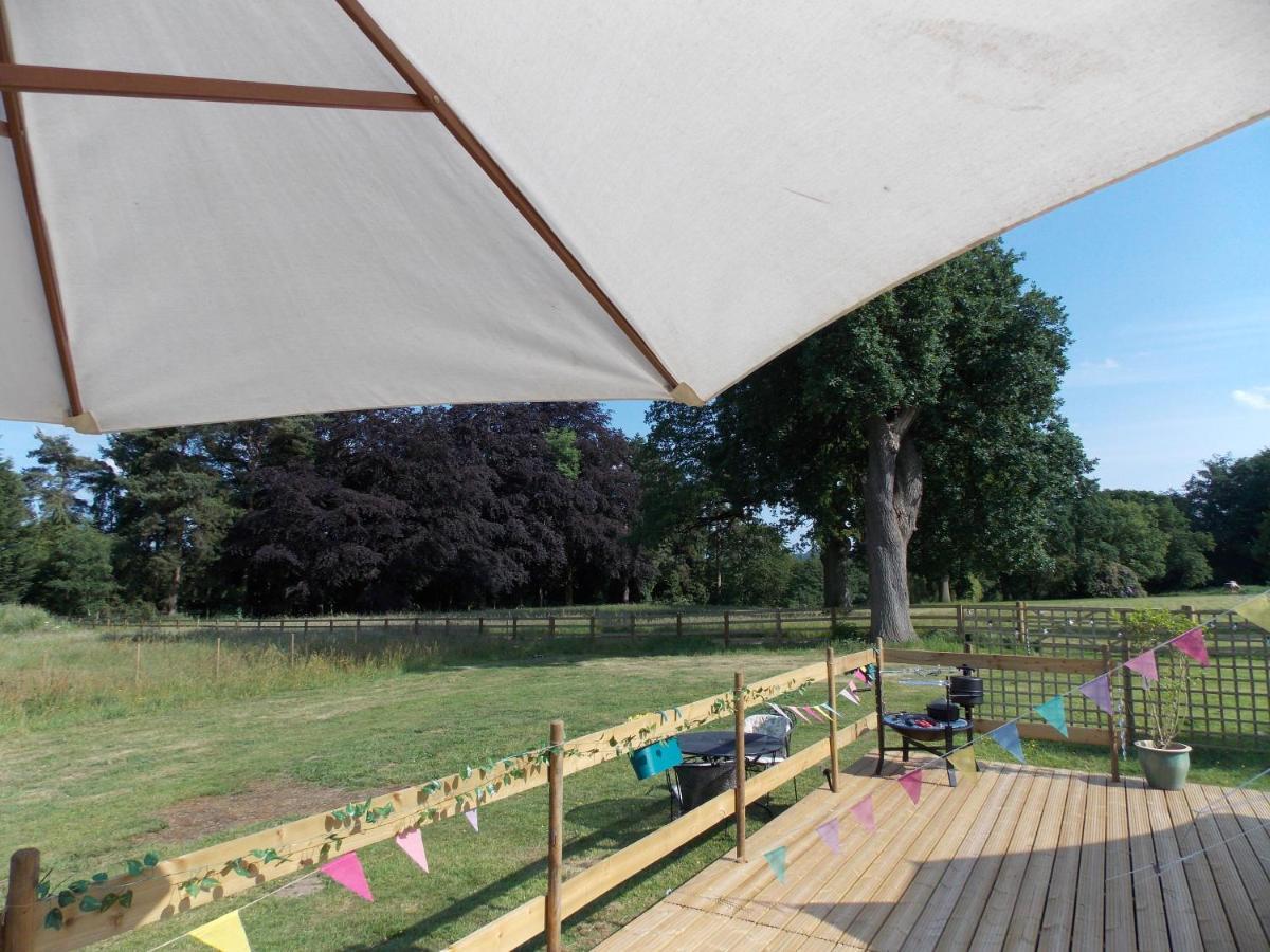Hope Cottage Bell Tent Retreat Ashbourne  Eksteriør billede